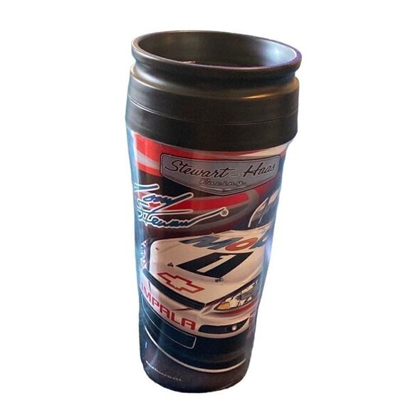 NASCAR Tony Stewart #14 Travel Mug Mobil 1 / Office Depot - Picture 1 of 12